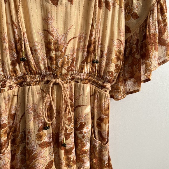 Spell & The Gypsy Coco Lei Flutter Mini Dress - Picture 3 of 4